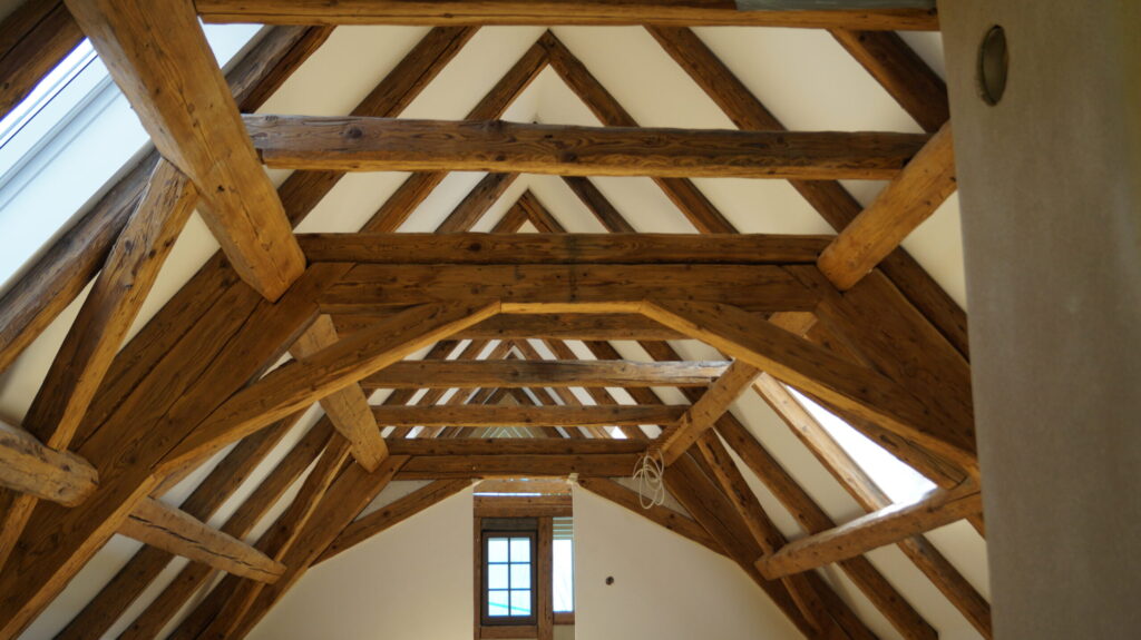 fachwerksanierung altholz dachgeschoss holzwelten schlosser oelsnitz